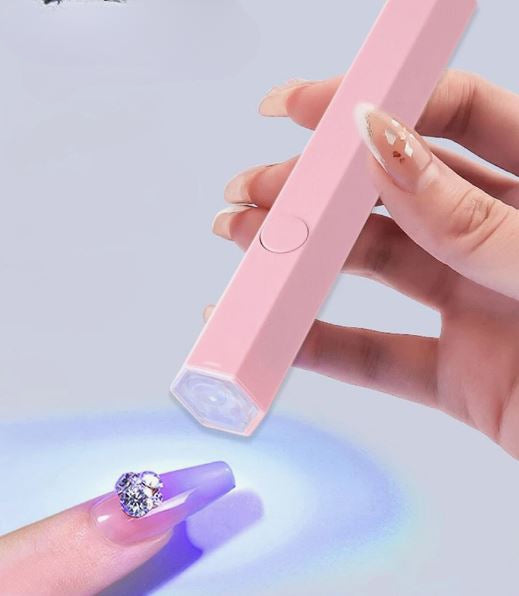 Mini Lámpara De Uñas Portátil Recargable