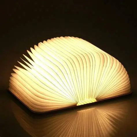 Lampara Libro Led Usb Plegable