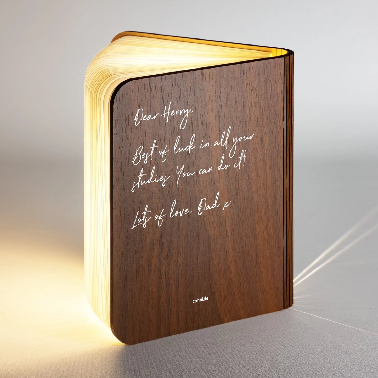 Lampara Libro Led Usb Plegable