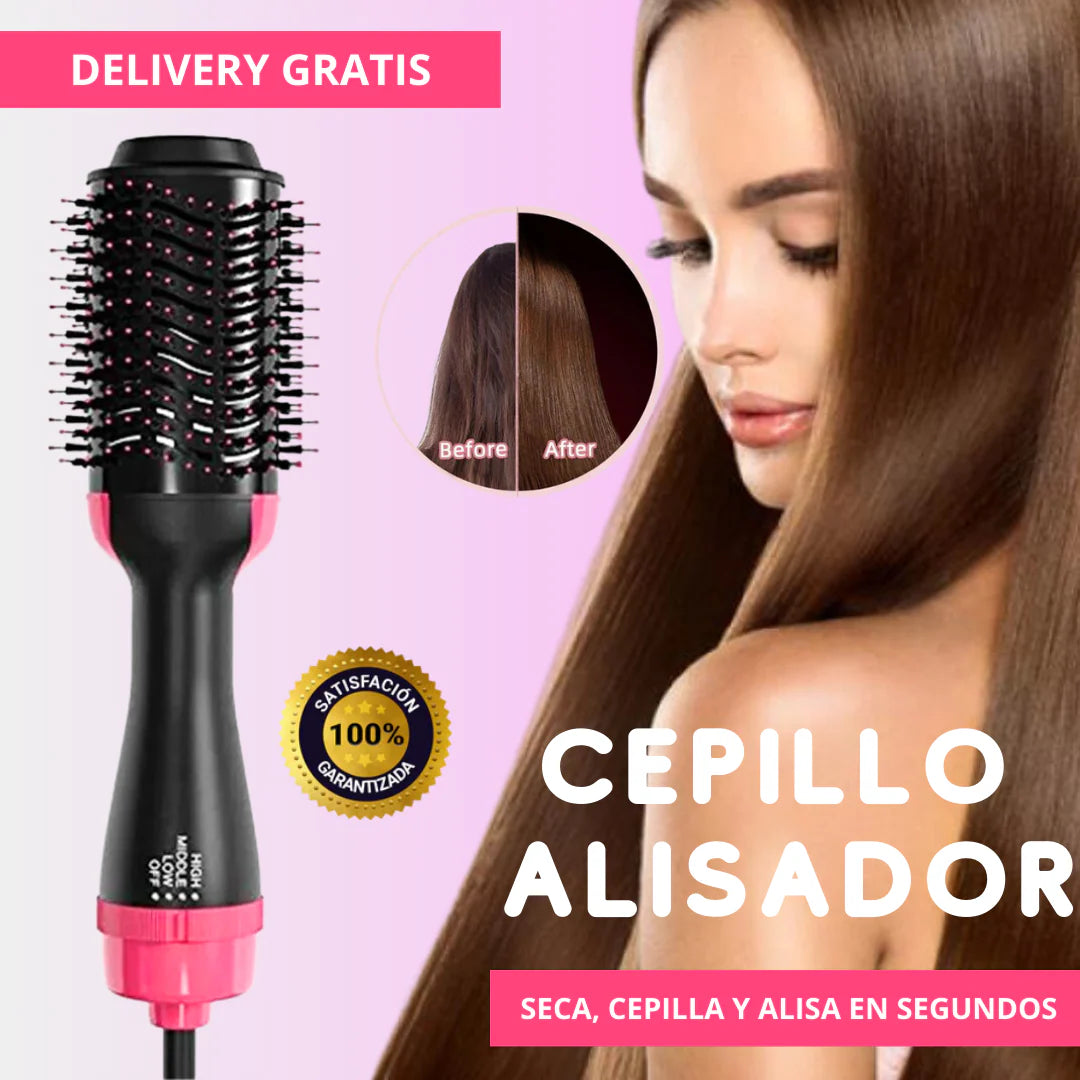 Cepillo Secador 3 En 1