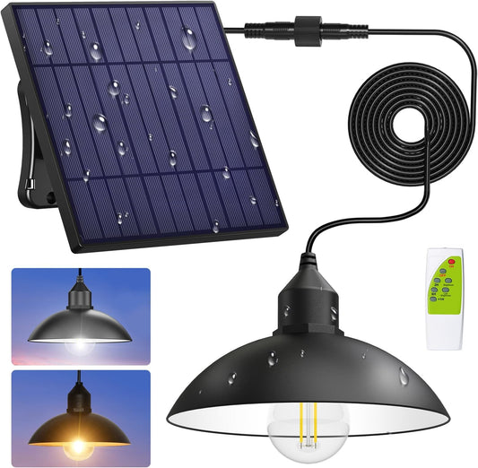 Lámpara Solar Colgante de Plafón