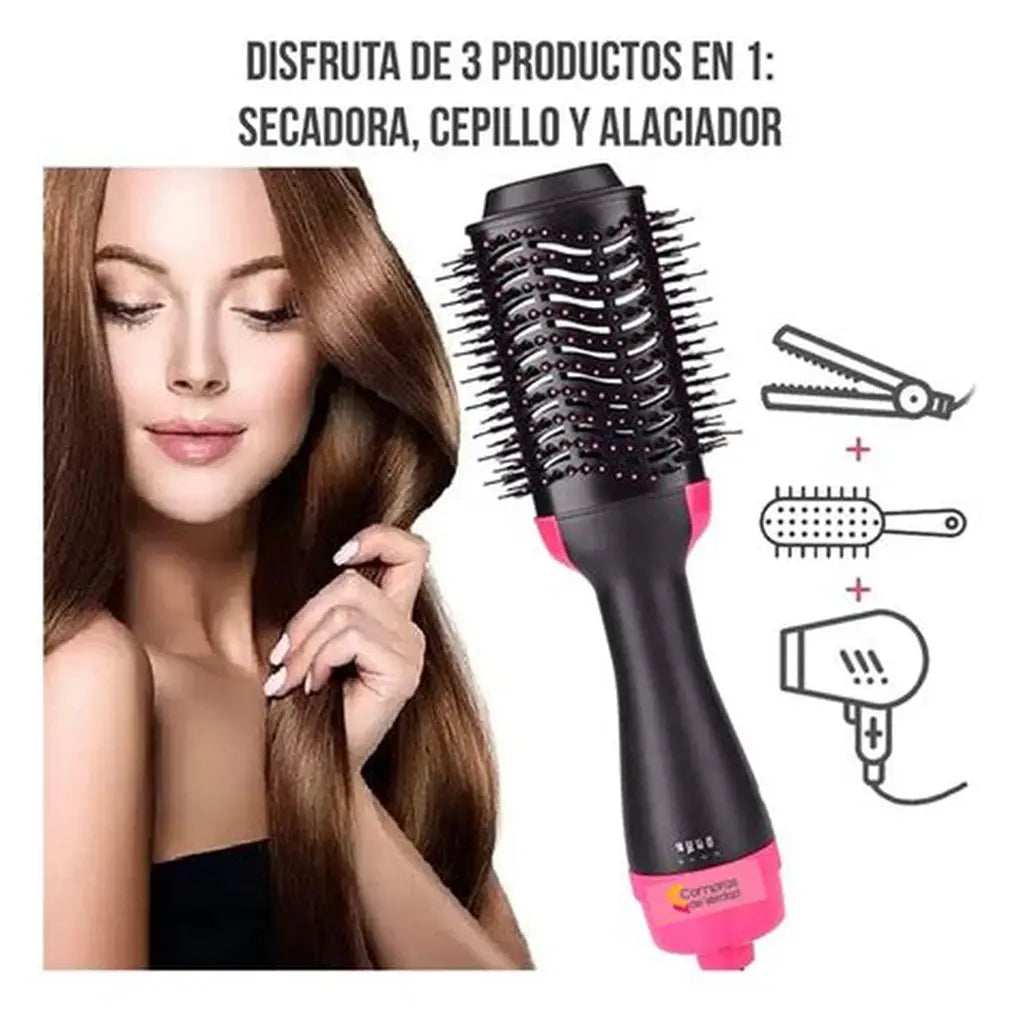 Cepillo Secador 3 En 1